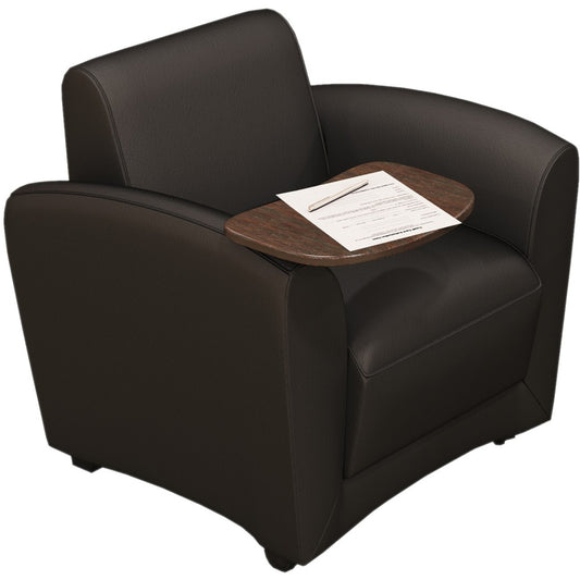 Safco Santa Cruz Mobile Lounge Chair with Tablet [SKU - SAFVCCMTBLK]