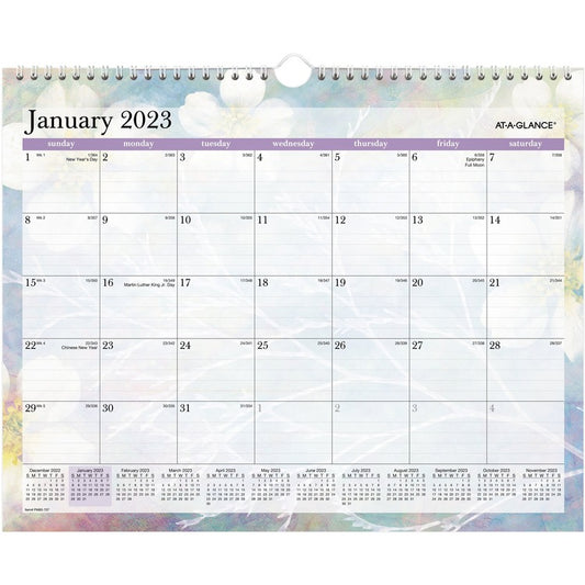 At-A-Glance Dreams Monthly Wall Calendar [SKU - AAGPM83707]