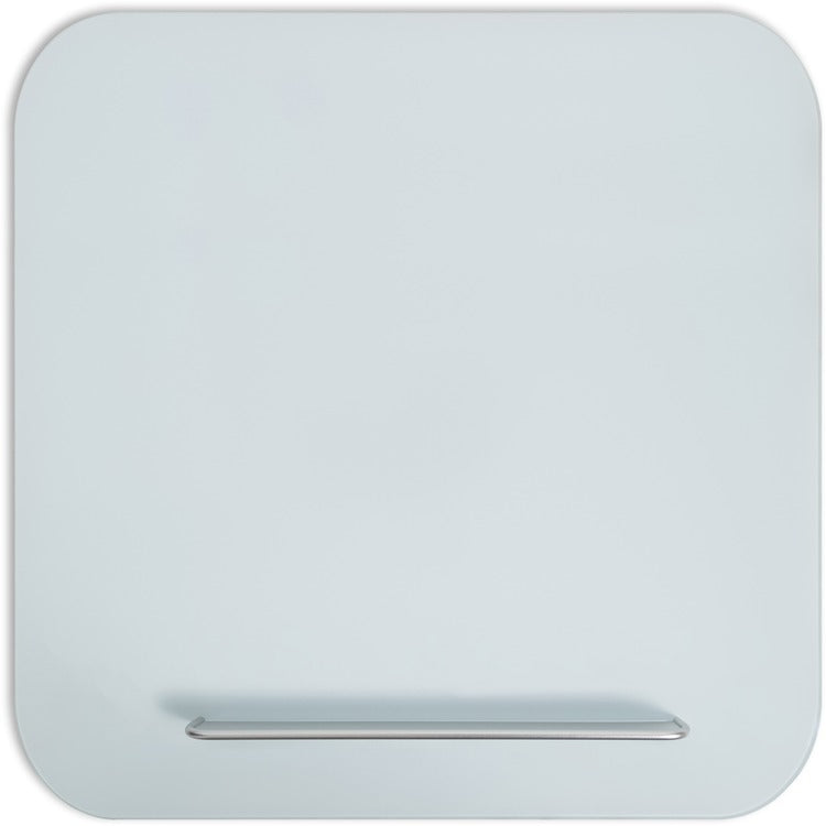 U Brands Magnetic White Glass Dry-Erase Board, 35" X 35" [SKU - UBR4848U0001]