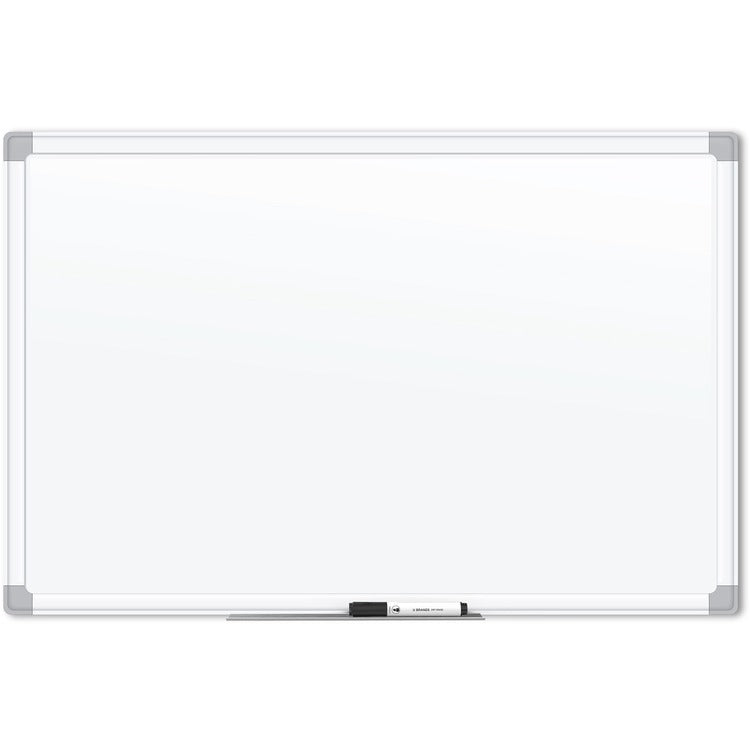 U Brands White Aluminum Framed Magnetic Porcelain Steel Board, 72" X 47" [SKU - UBR4901U0001]
