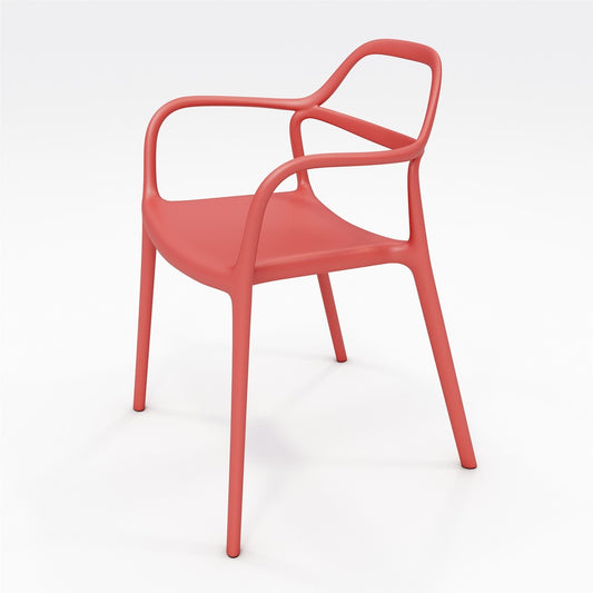 KFI Indoor/Outdoor Poly Guest Chair [SKU - KFI6300POPPY]