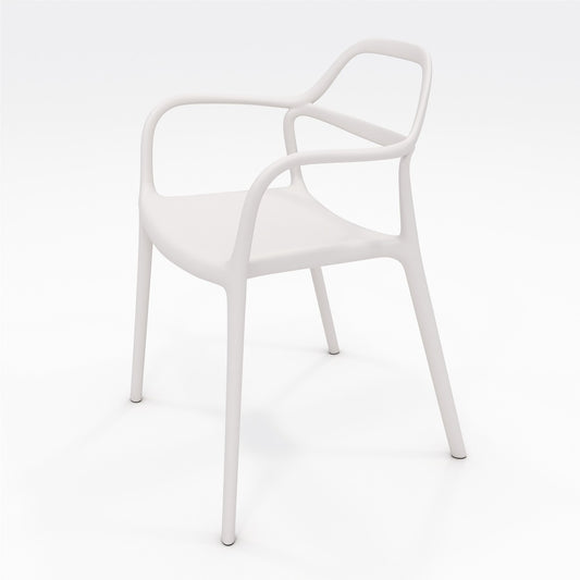 KFI Indoor/Outdoor Poly Guest Chair [SKU - KFI6300WHITE]