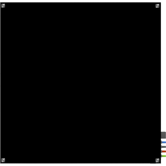 Ghent Harmony Dry Erase Board [SKU - GHEHMYSM44BK]