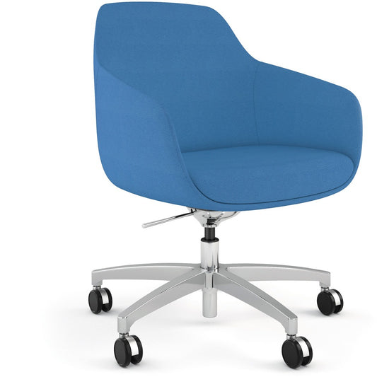 9 to 5 Seating Jax Lounge 5-Star Base Side Chair [SKU - NTF9254R2SFBU]