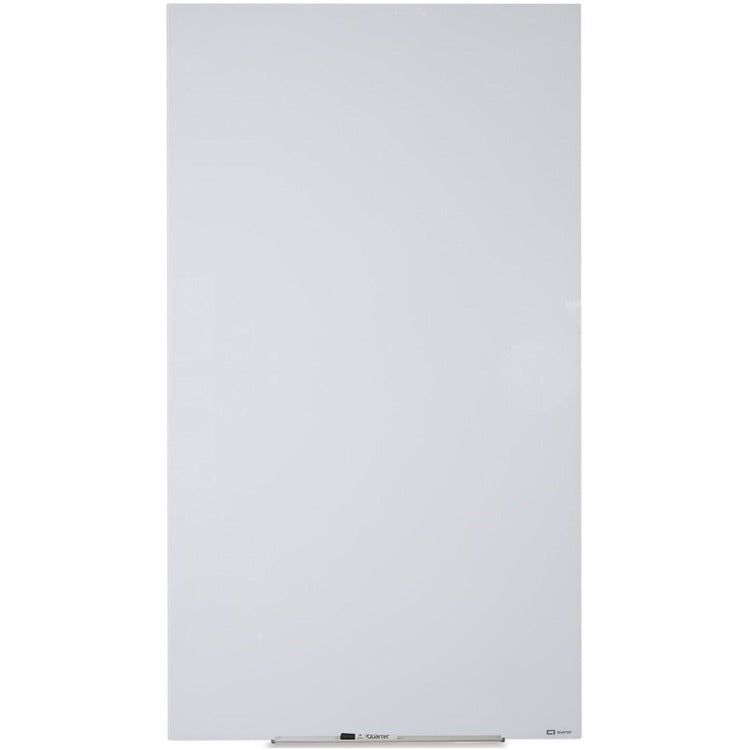 Quartet InvisaMount Vertical Glass Dry-Erase Board - 28x50 [SKU - QRTQ012850IMW]