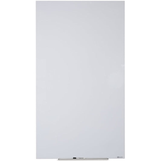 Quartet InvisaMount Vertical Glass Dry-Erase Board - 28x50 [SKU - QRTQ012850IMW]