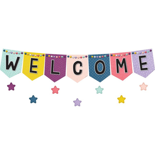 Teacher Created Resources Happy Day Pennant Welcome Set [SKU - TCR9022]