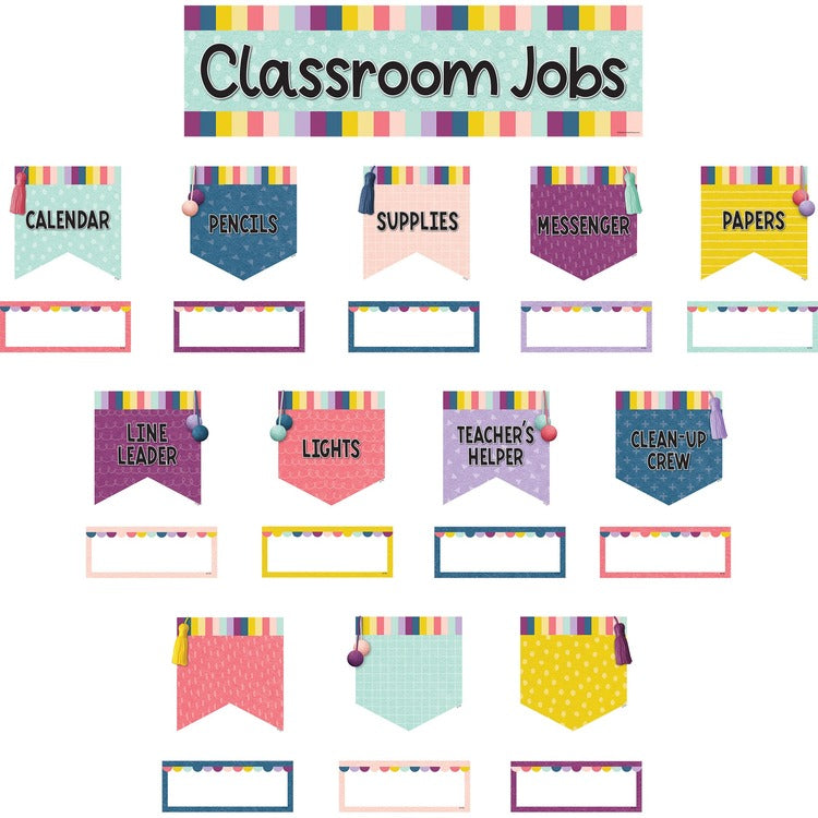Teacher Created Resources Oh Happy Day Class Jobs Mini Set [SKU - TCR9024]