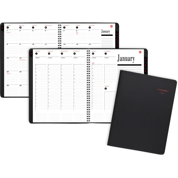 At-A-Glance Tabbed Weekly/Monthly Appointment Book [SKU - AAG7086405]