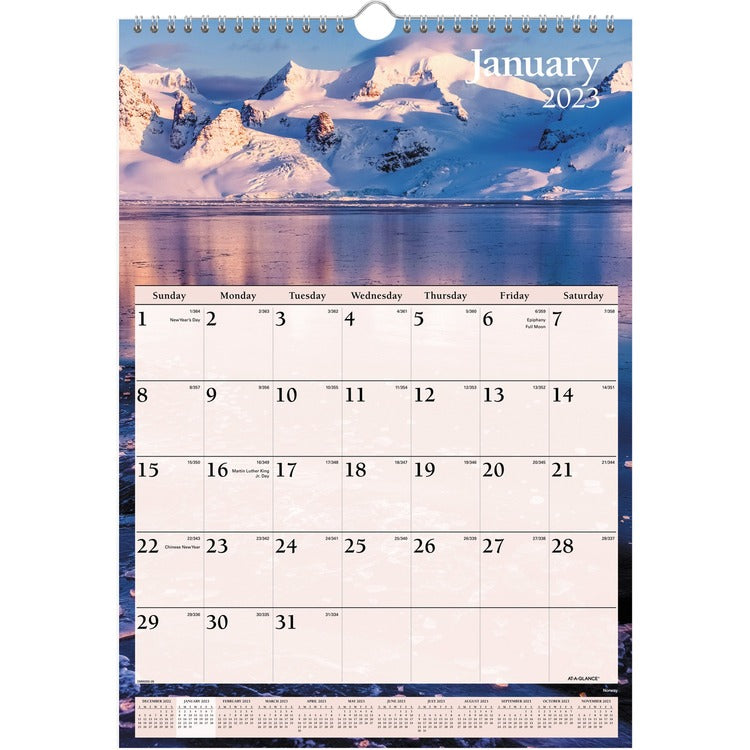 At-A-Glance Scenic Wall Calendar [SKU - AAGDMW20028]