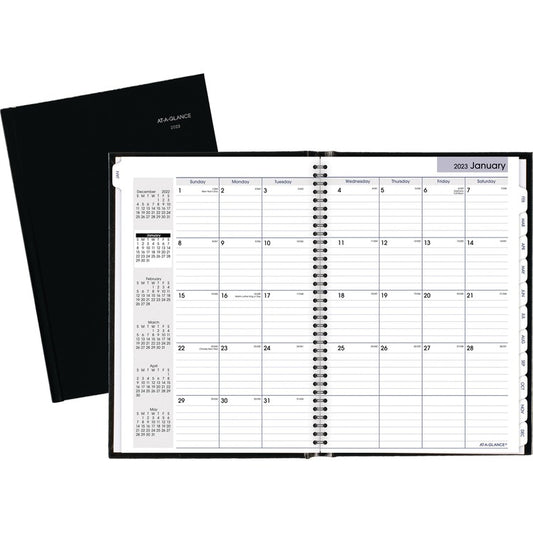 At-A-Glance DayMinder Premier Hardcover Monthly Planner [SKU - AAGG470H00]