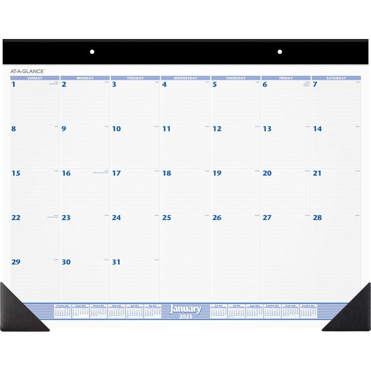 At-A-Glance Monthly Two-color Desk Pad [SKU - AAGSW23000]
