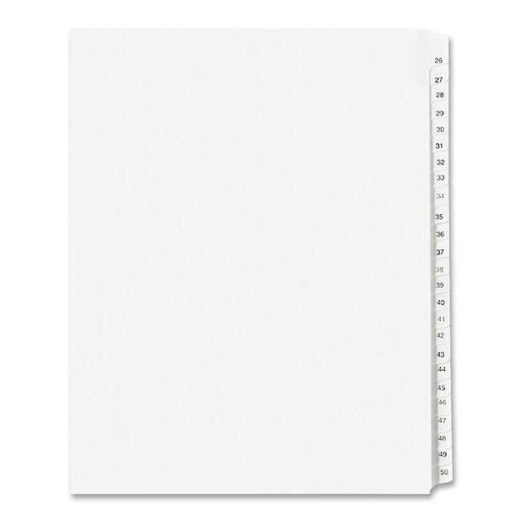 Avery Collated Legal Exhibit Dividers - Allstate Style [SKU - AVE01702]