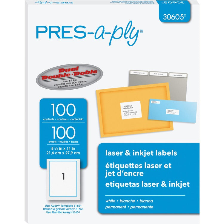 PRES-a-ply Labels [SKU - AVE30605]
