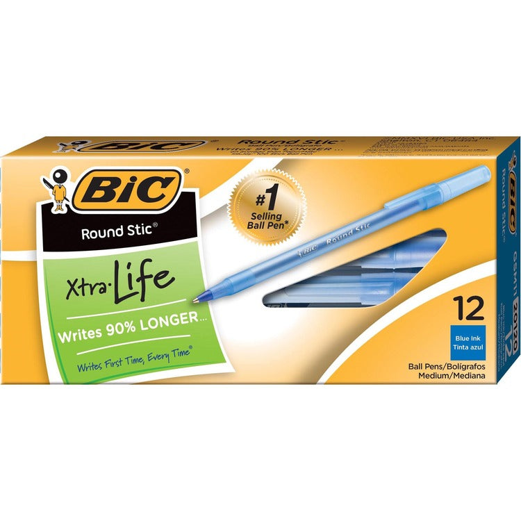 BIC Round Stic Ballpoint Pens [SKU - BICGSM11BE]