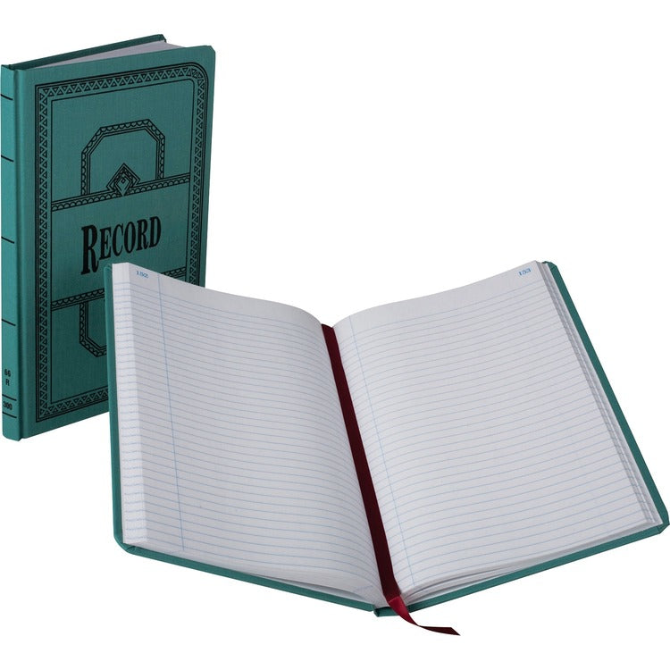 Boorum & Pease Boorum 66 Series Blue Canvas Record Books [SKU - BOR66300R]