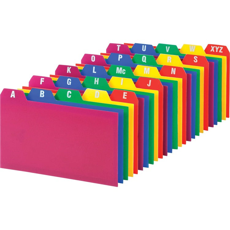 Oxford A-Z Poly Filing Index Cards [SKU - OXF73153]