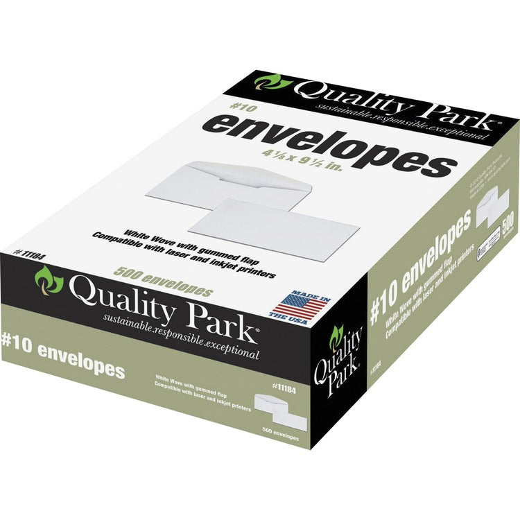 Quality Park Laser/Inkjet Printable Business Envelopes [SKU - QUA11184]