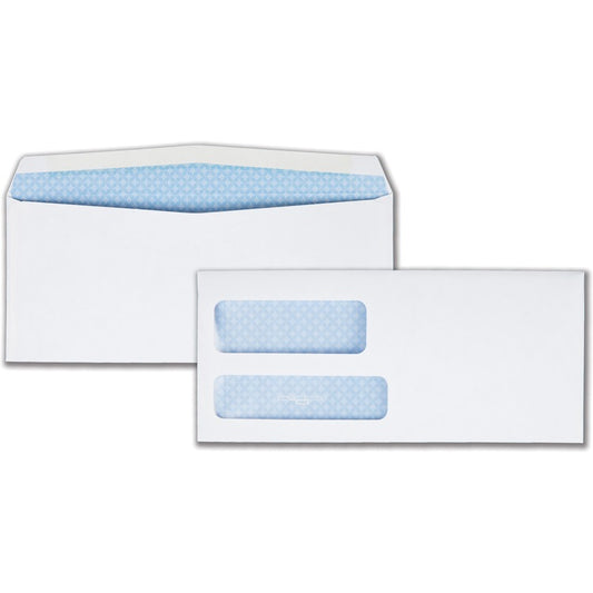 Quality Park Double Window Gum Closure Envelopes [SKU - QUA24524]