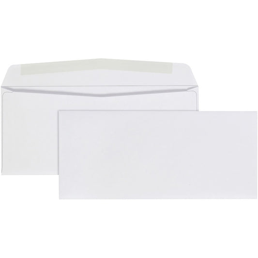 Quality Park No. 9 White Woven Business Envelopes [SKU - QUA90090]