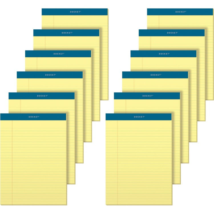 TOPS Docket Letr-Trim Legal Rule Canary Legal Pads [SKU - TOP63400]