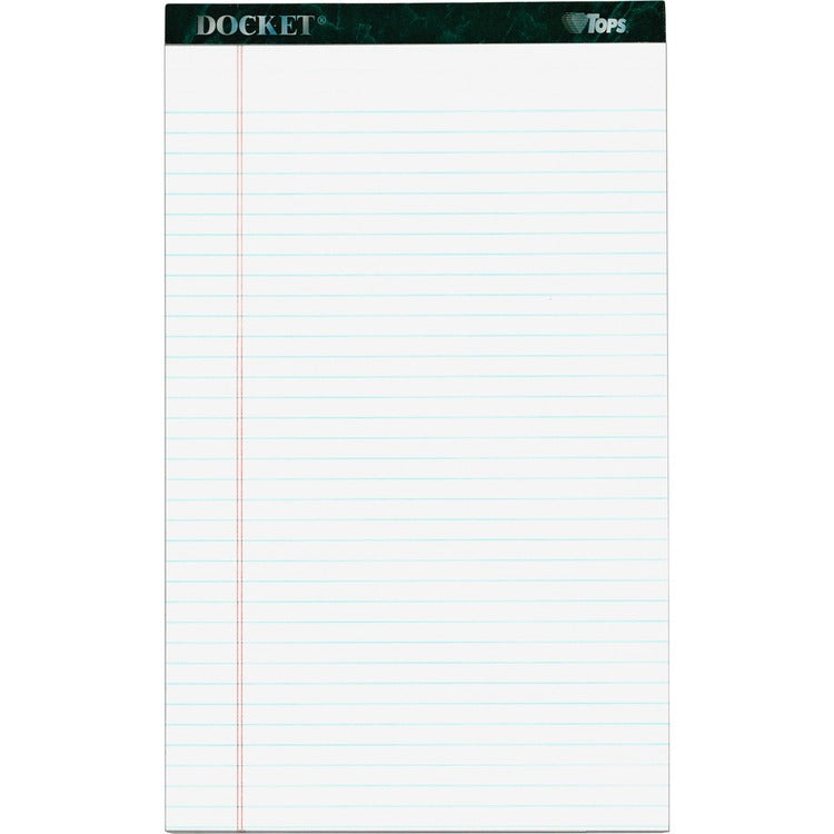 TOPS Docket Letr - Trim Legal Ruled White Legal Pads - Legal [SKU - TOP63590]