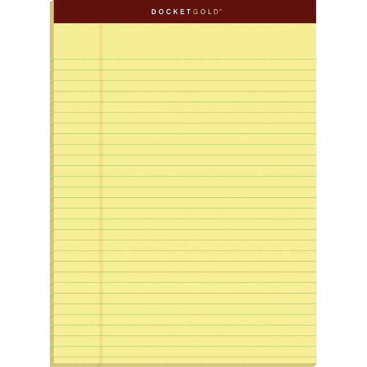 TOPS Docket Gold Legal Pads - Letter [SKU - TOP63950]